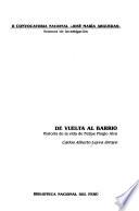 De vuelta al barrio