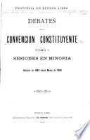 Debates de la convencion constituyente