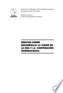 Debates sobre desarrollo