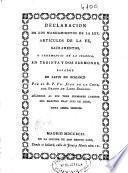 Declaracion de los mandamientos de la ley, articulos de la fe, sacramentos, y ceremonias de la Iglesia
