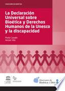 Declaración Universal sobre Bioética y Derechos Humanos de la Unesco y la discapacidad, La