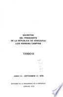 Decretos del Presidente de la República de Venezuela, Luis Herrera Campíns