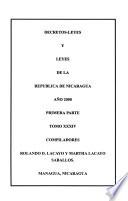 Decretos-leyes y leyes de la República de Nicaragua