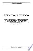 Deficiencia de yodo
