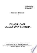 Déjame caer como una sombra