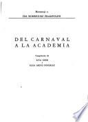 Del carnaval a la academia