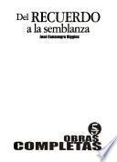 Del recuerdo a la semblanza. Las sorpresas del tiempo
