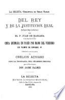 Del rey y de la institución real