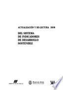 Del sistema de indicadores de desarrollo sostenible