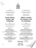 Délibérations Du Comité Sénatorial Permanent Des Affaires Sociales, Des Sciences Et de la Technologie