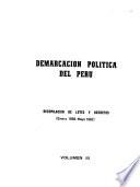 Demarcación política del Perú: Enero 1968-Mayo 1982