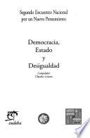 Democracia, estado y desigualdad