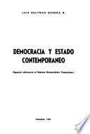 Democracia y estado contemporáneo