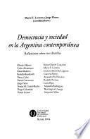 Democracia y sociedad en la Argentina contemporánea