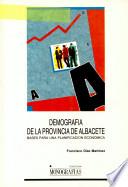 Demografía de la provincia de Albacete