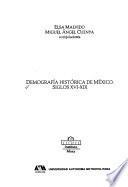Demografía histórica de México, siglos XVI-XIX