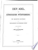 Der Adel des Königreichs Württemberg