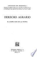 Derecho agrario