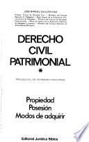 Derecho civil patrimonial