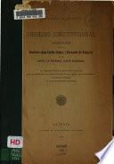 Derecho constitucional
