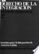 Derecho de la integración
