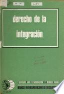 Derecho de la integración