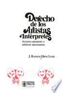 Derecho de los artistas intérpretes