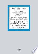 Derecho de obligaciones y contratos en general