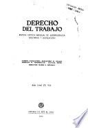 Derecho del trabajo