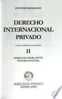 Derecho internacional privado