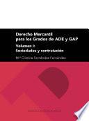 Derecho mercantil para los grados de ADE y GAP