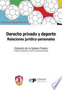 Derecho privado y deporte