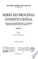Derecho procesal constitucional