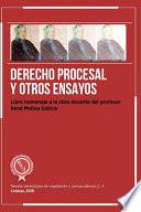 Derecho Procesal y Otros Ensayos