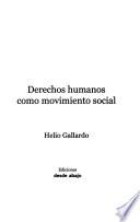 Derechos humanos como movimiento social