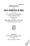 Derrotero de las costas occidentales de África