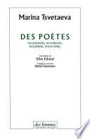 Des poètes
