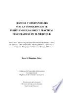 Desafíos y oportunidades para la consolidación de instituciones, valores y prácticas democráticas en el MERCOSUR