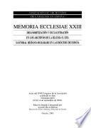 Desamortización y exclaustración en los Archivos de la Iglesia (S. XIX) Santoral Hispano-Mozárabe en las Diócesis de España