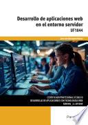 Desarrollo de aplicaciones web en el entorno servidor