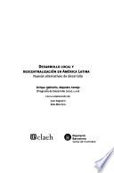 Desarrollo local y descentralización en América Latina
