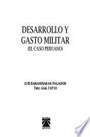 Desarrollo y gasto militar : el caso peruano