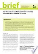 Descifrando datos oficiales sobre el consumo de leña y carbón vegetal en el Perú