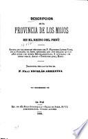Descripción de la provincia de los mojos en el reino del Perú