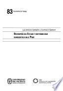 Desempeño del Estado y sostenibilidad democrática en el Perú
