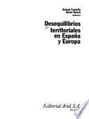 Desequilibrios territoriales en España y Europa