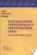 Desequilibrios territoriales y sostenibilidad local