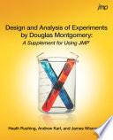 Design and Analysis of Experiments by Douglas Montgomery
