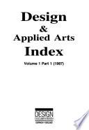 Design & Applied Arts Index