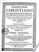 DESPERTADOR CHRISTIANO DE SERMONES DOCTRINALES